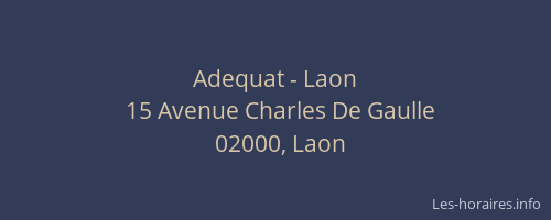 Adequat - Laon