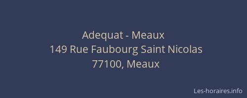 Adequat - Meaux