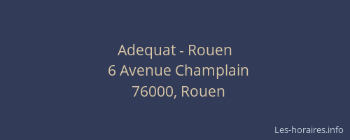 Adequat - Rouen