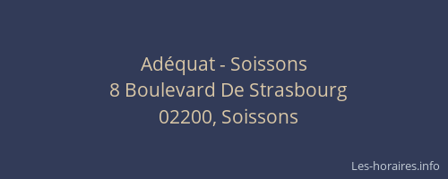 Adéquat - Soissons