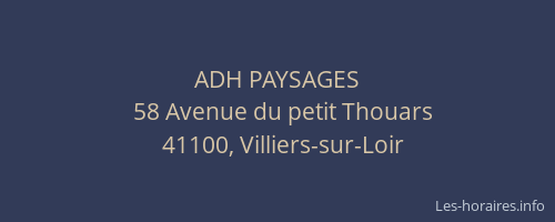 ADH PAYSAGES