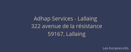 Adhap Services - Lallaing