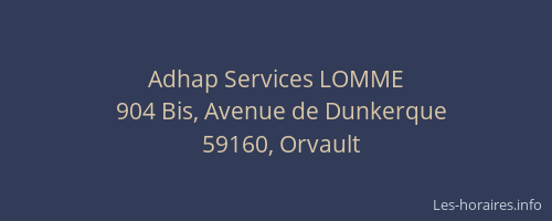 Adhap Services LOMME