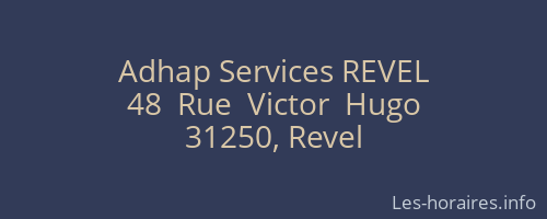 Adhap Services REVEL