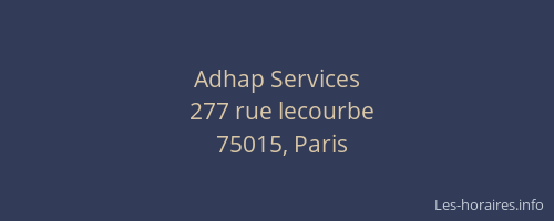 Adhap Services