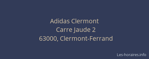 Adidas Clermont