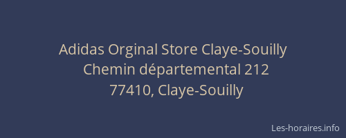 Adidas Orginal Store Claye-Souilly