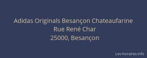 Adidas Originals Besançon Chateaufarine