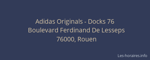 Adidas Originals - Docks 76
