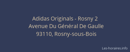 Adidas Originals - Rosny 2