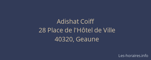 Adishat Coiff