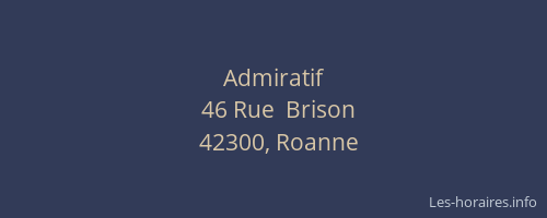 Admiratif