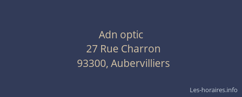 Adn optic
