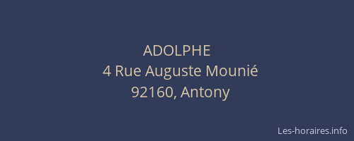 ADOLPHE