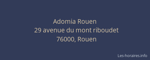 Adomia Rouen