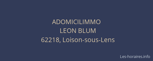 ADOMICILIMMO