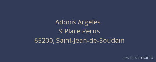 Adonis Argelès