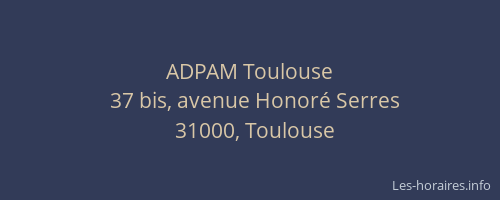 ADPAM Toulouse