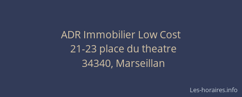 ADR Immobilier Low Cost