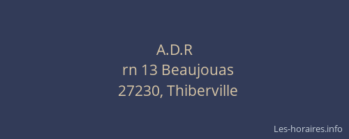 A.D.R