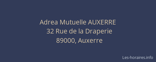 Adrea Mutuelle AUXERRE