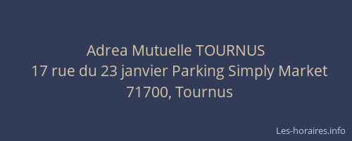 Adrea Mutuelle TOURNUS