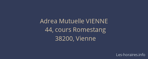 Adrea Mutuelle VIENNE