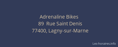 Adrenaline Bikes