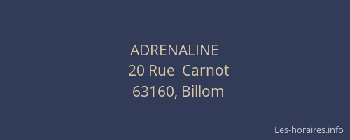 ADRENALINE