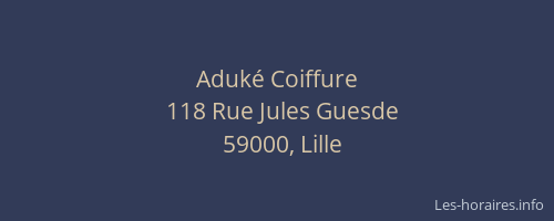 Aduké Coiffure