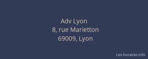 Adv Lyon