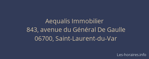 Aequalis Immobilier