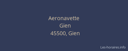 Aeronavette