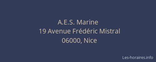 A.E.S. Marine