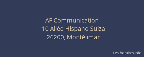 AF Communication