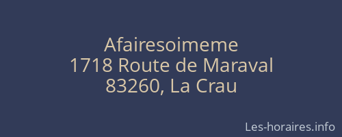 Afairesoimeme
