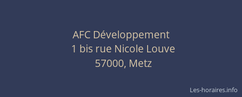 AFC Développement