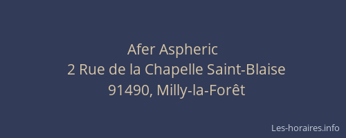 Afer Aspheric
