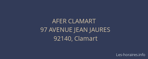 AFER CLAMART