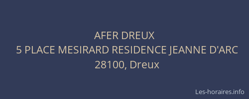 AFER DREUX
