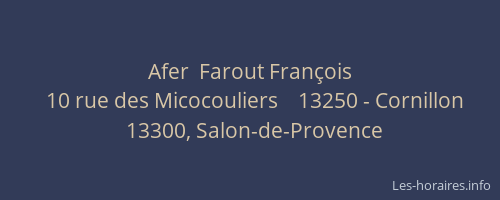 Afer  Farout François