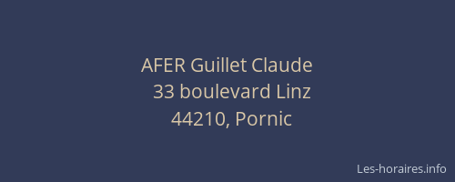AFER Guillet Claude