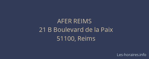 AFER REIMS