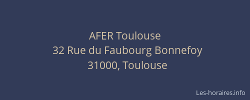 AFER Toulouse