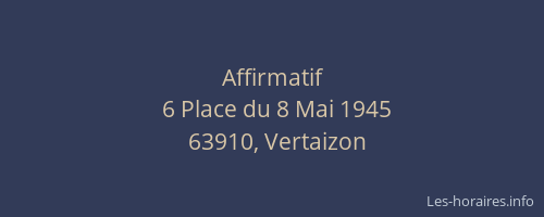 Affirmatif