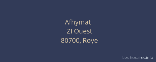 Afhymat