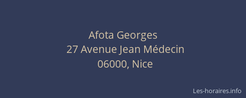 Afota Georges