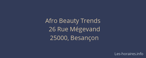 Afro Beauty Trends