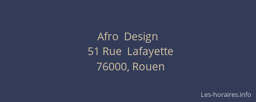 Afro  Design