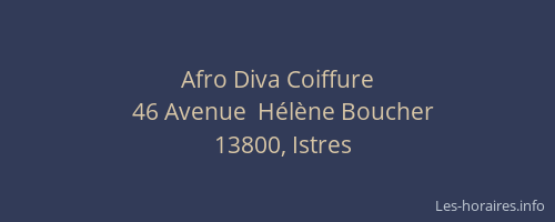 Afro Diva Coiffure